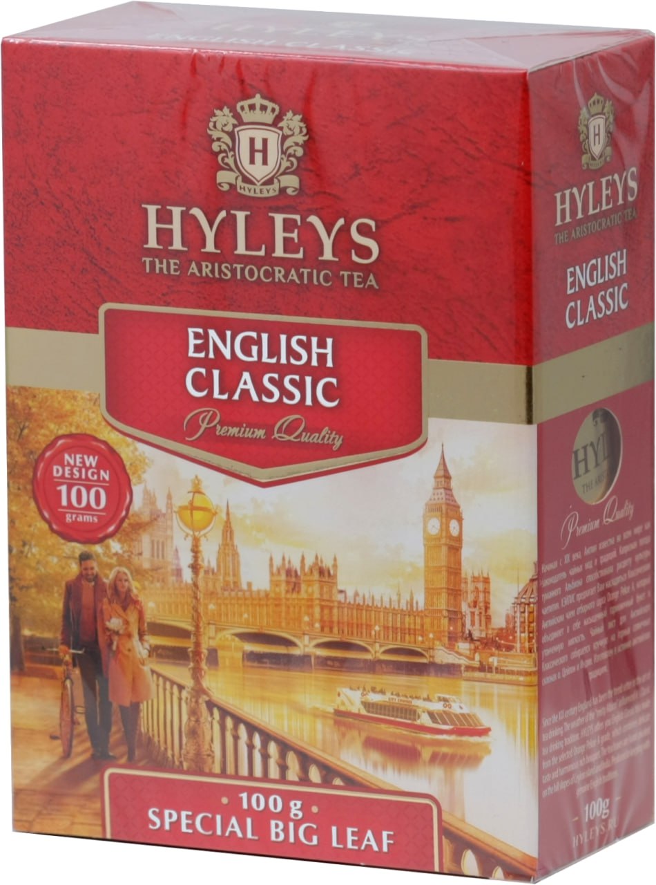 Черный чай Hyleys Английский классический, 100 г