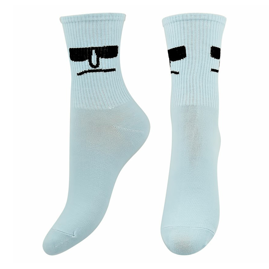 Носки унисекс Socks голубые one size
