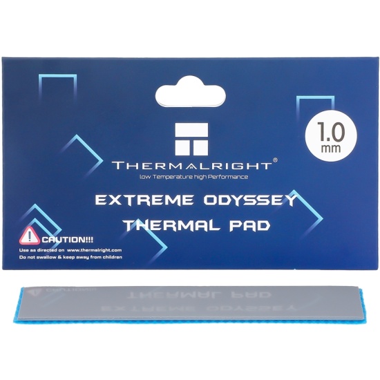 

Термопрокладка Thermalright Odyssey 120x20x1.0мм, Серый, Odyssey 120x20x1.0мм