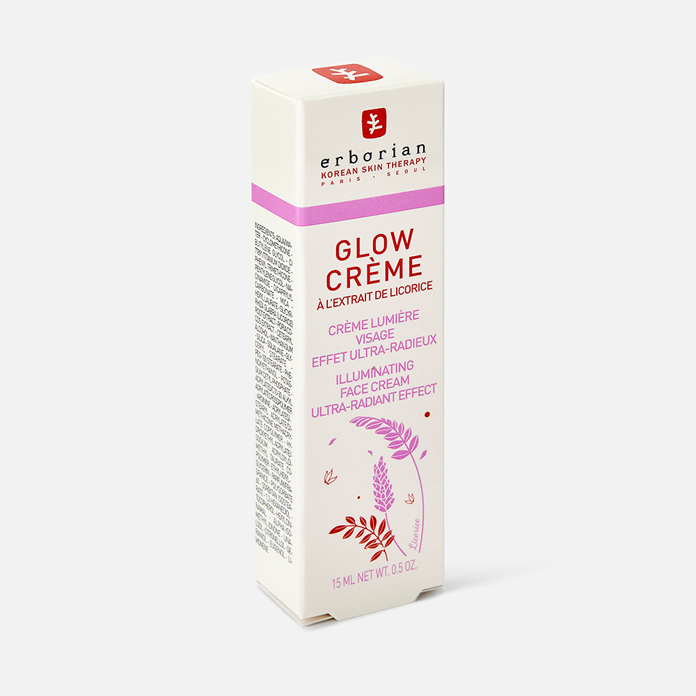 Крем для лица Erborian Glow Creme мультифункциональный 15 мл 1990₽