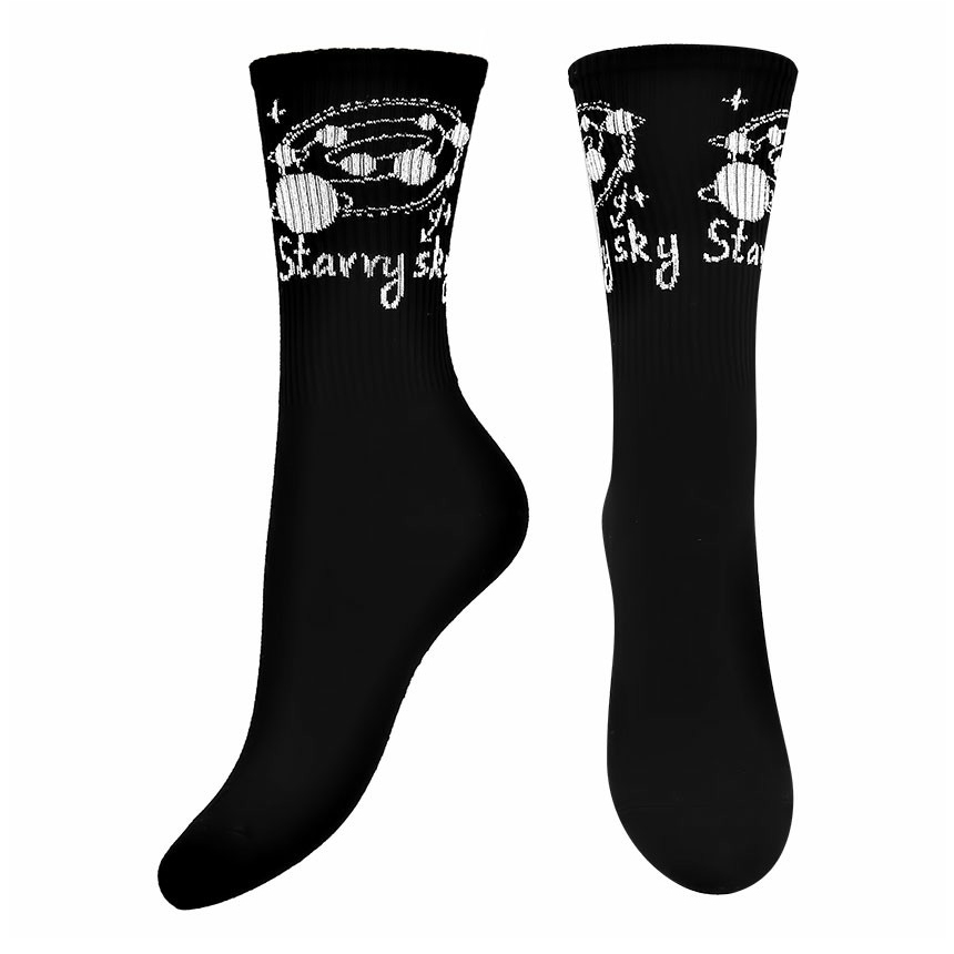 

Носки унисекс Socks черные, Черный