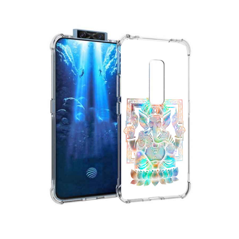

Чехол MyPads Tocco для Vivo V17 Pro умный слон (PT226965.387.654), Прозрачный, Tocco