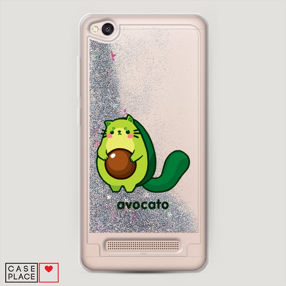 

Жидкий чехол с блестками "Avocato" на Xiaomi Redmi 4A, 31391-1