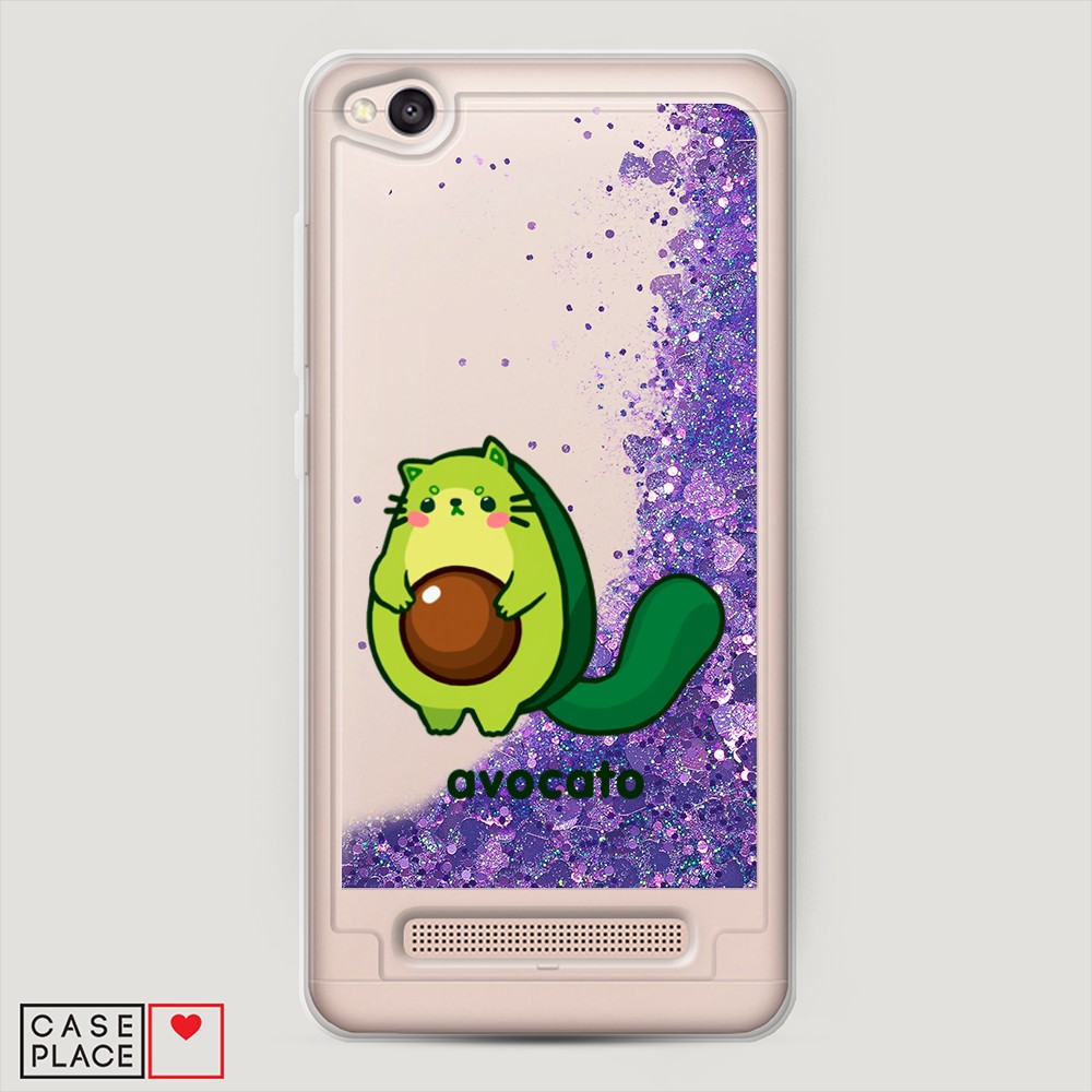 

Жидкий чехол с блестками "Avocato" на Xiaomi Redmi 4A