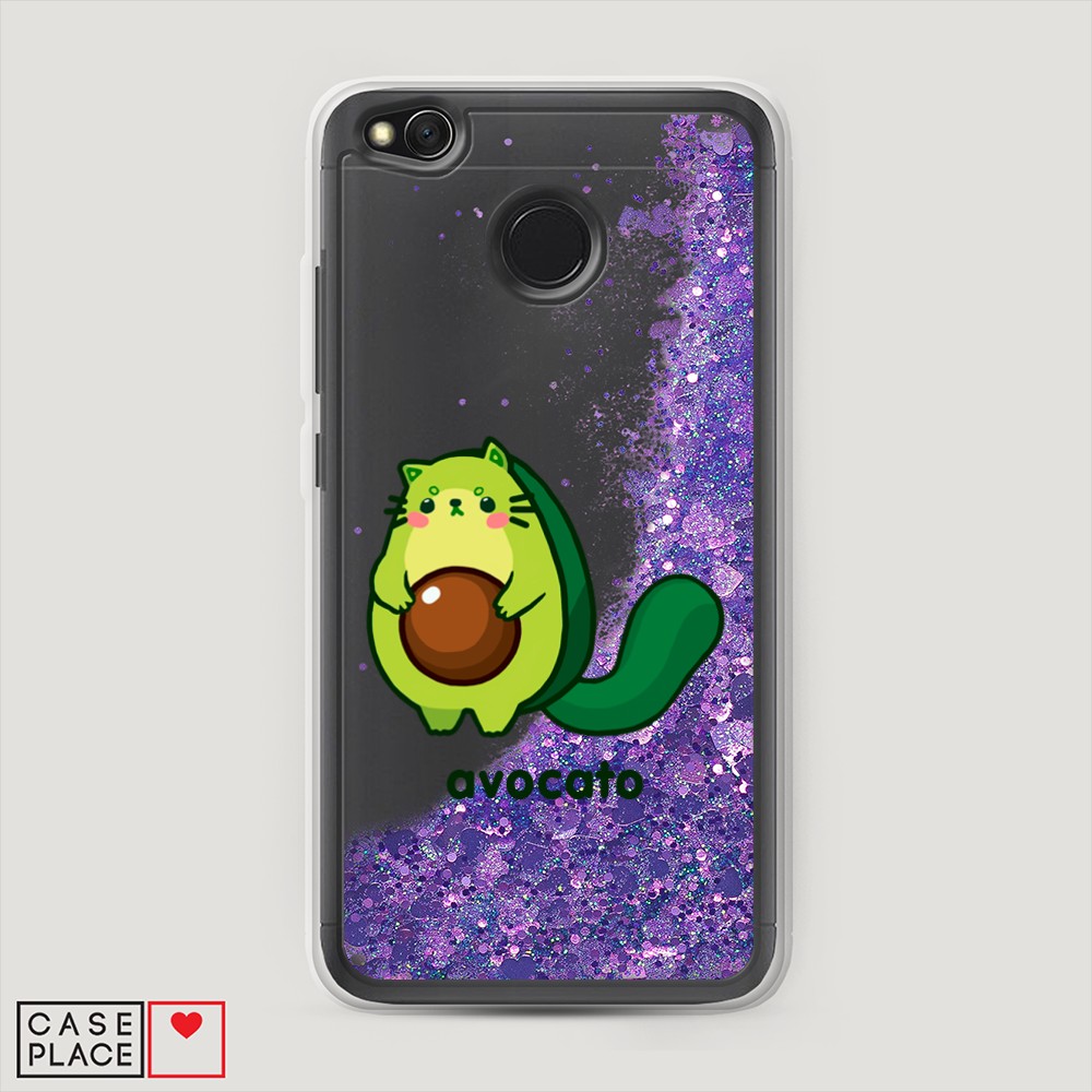 

Жидкий чехол с блестками "Avocato" на Xiaomi Redmi 4X, 31492-1
