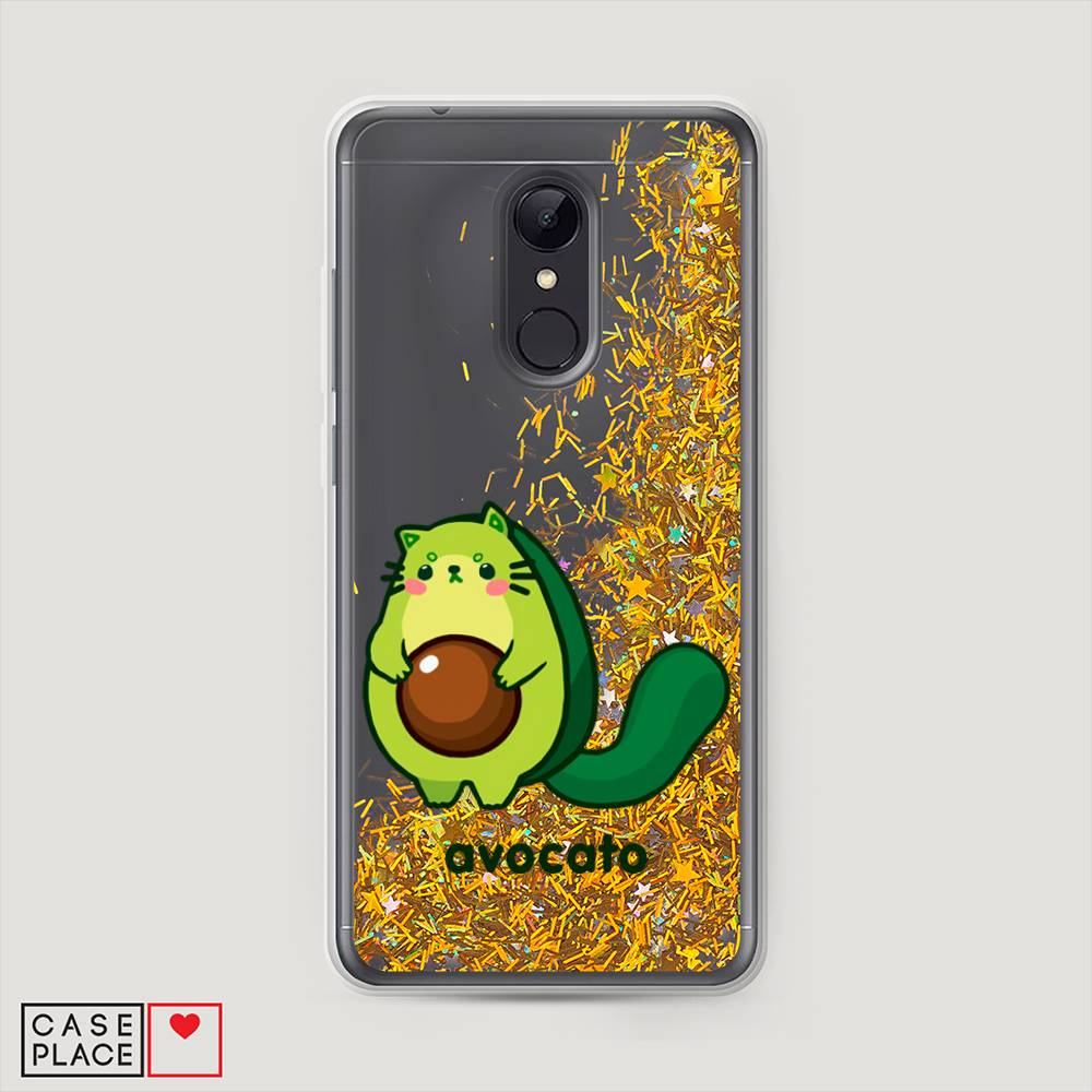 

Жидкий чехол с блестками "Avocato" на Xiaomi Redmi 5, 33090-1