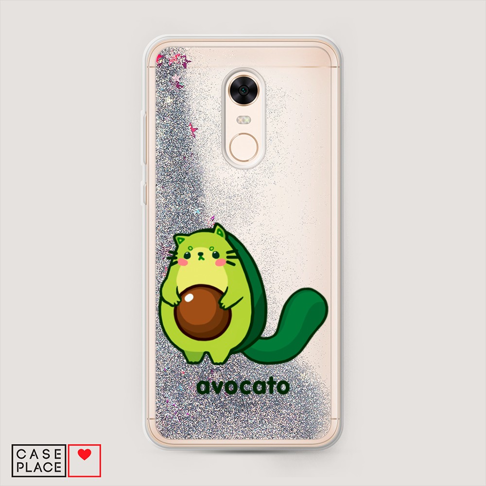 

Чехол Awog на Xiaomi Redmi 5 Plus "Avocato", Разноцветный, 33191-1