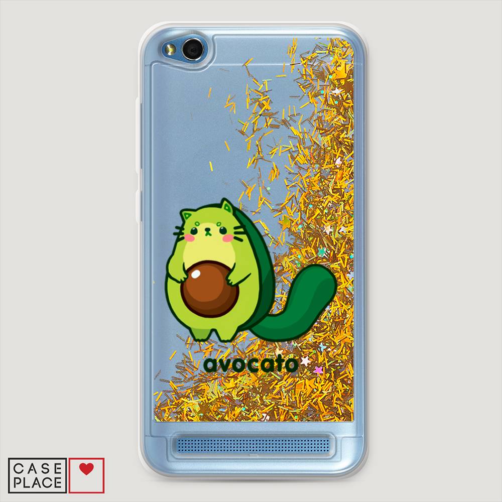 

Жидкий чехол с блестками "Avocato" на Xiaomi Redmi 5A, 32890-1