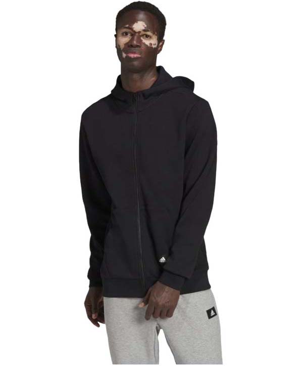 

Толстовка мужская Adidas M Fi Dblknt Fz черная XS, M Fi Dblknt Fz