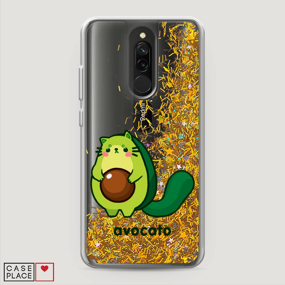 

Жидкий чехол с блестками "Avocato" на Xiaomi Redmi 8, 37190-1