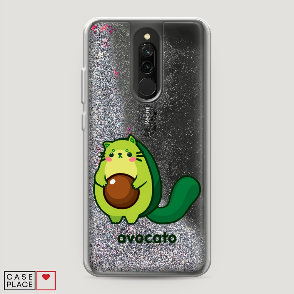 

Жидкий чехол с блестками "Avocato" на Xiaomi Redmi 8, 37191-1