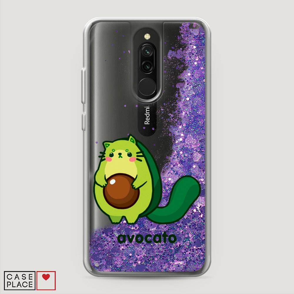 

Чехол Awog на Xiaomi Redmi 8 "Avocato", Разноцветный, 37192-1