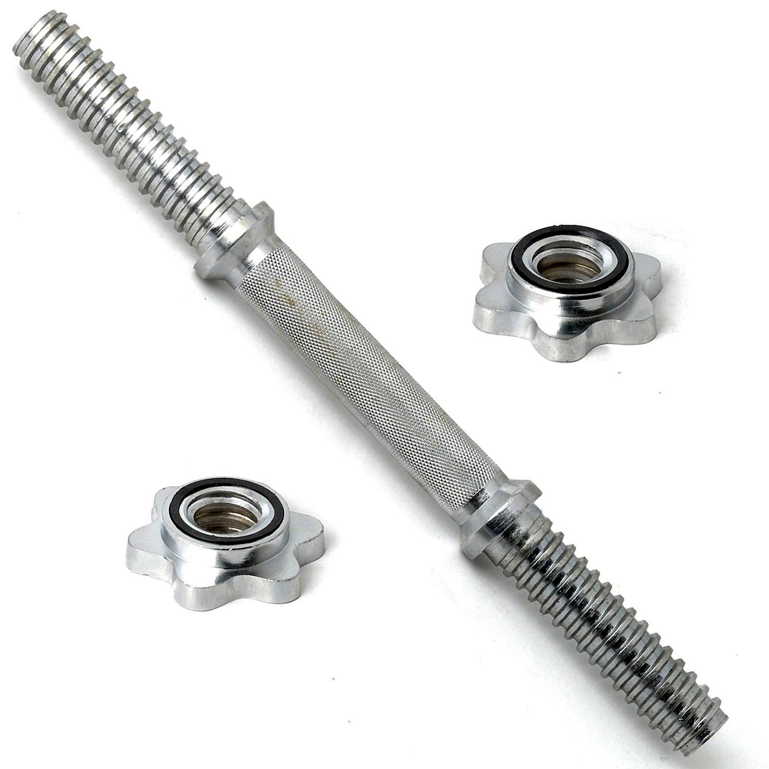 

Гриф для штанги гантельный DFC RB14T-26 35 см, 26 мм, Серый, RB14T-26