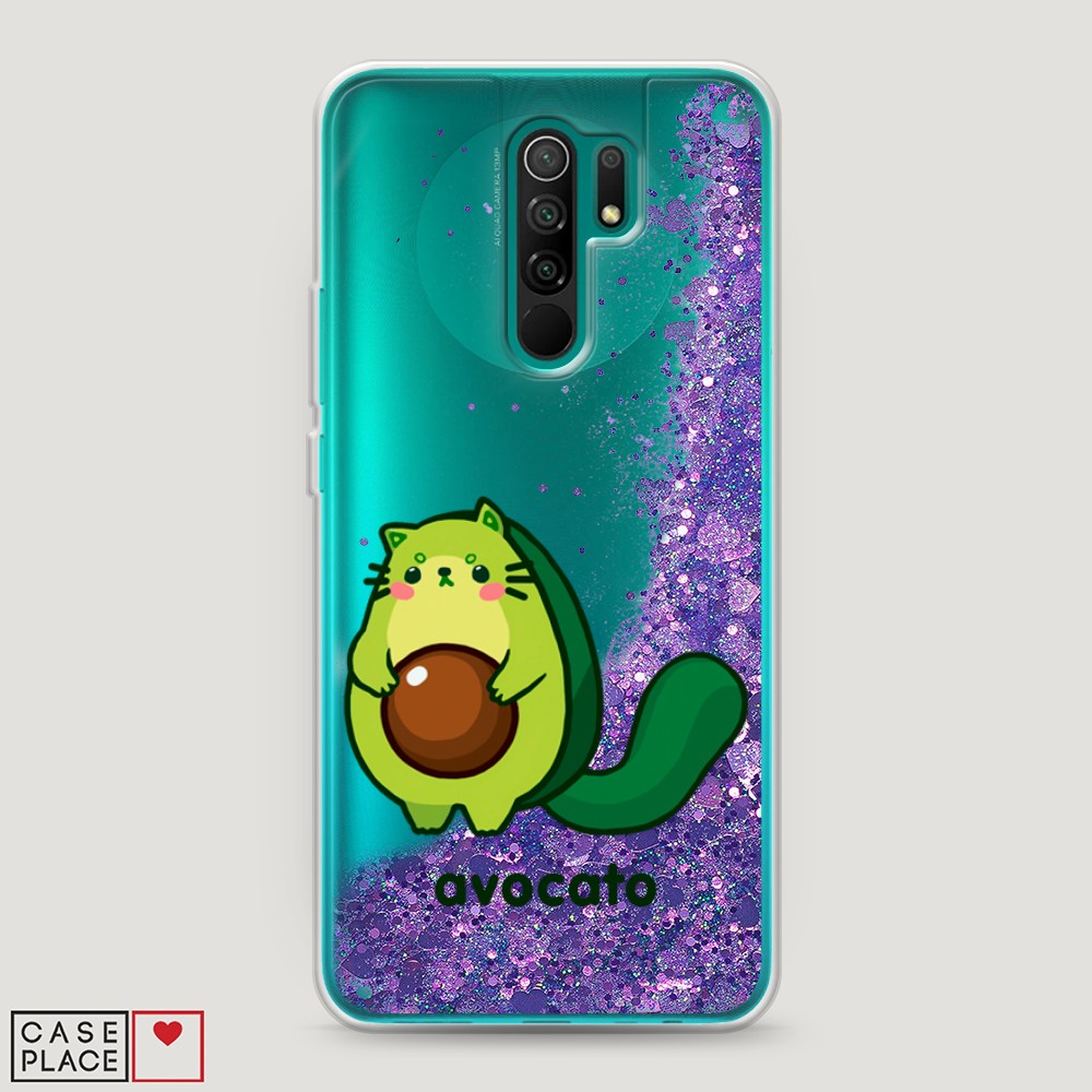 

Чехол Awog на Xiaomi Redmi 9 "Avocato", Разноцветный, 38392-1