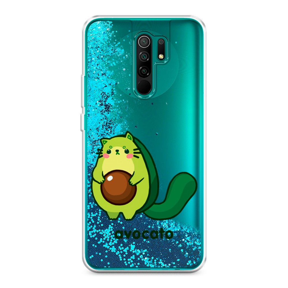 

Жидкий чехол с блестками "Avocato" на Xiaomi Redmi 9, 38393-1