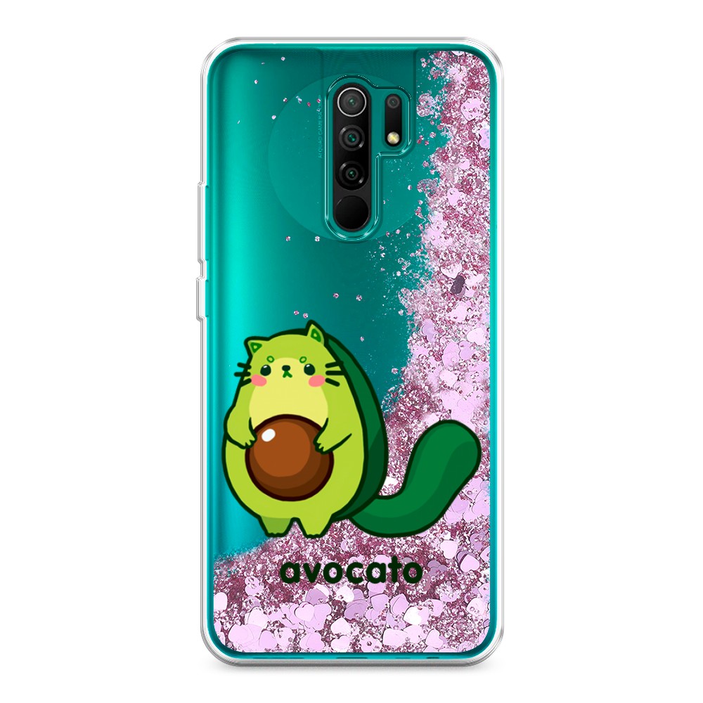 

Жидкий чехол с блестками "Avocato" на Xiaomi Redmi 9, 38394-1