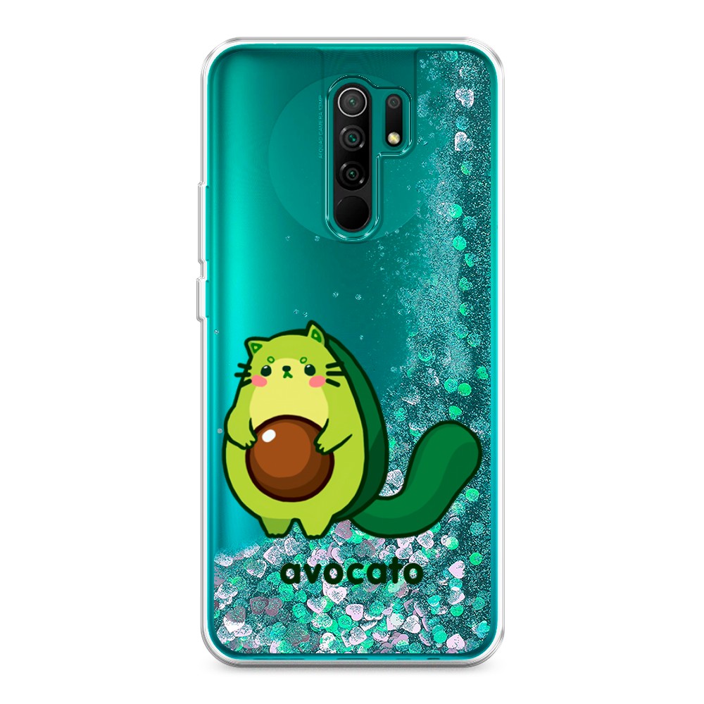 

Жидкий чехол с блестками "Avocato" на Xiaomi Redmi 9, 38395-1