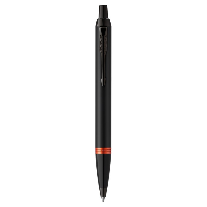 

Ручка шариковая Parker Im Professionals Flame Orange, черно-оранж, подар/уп 2172946