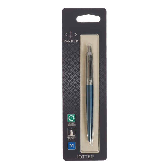 

Ручка шариковая Parker JOTTER CORE WATERLOO BLUE CT, синяя, блистер 1953245
