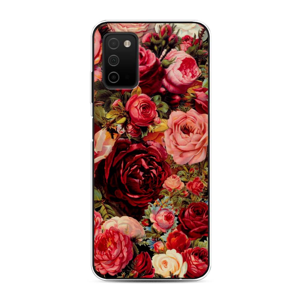

Чехол Awog на Samsung Galaxy A03S / Самсунг A03S "Розы винтажные", 2103250-8