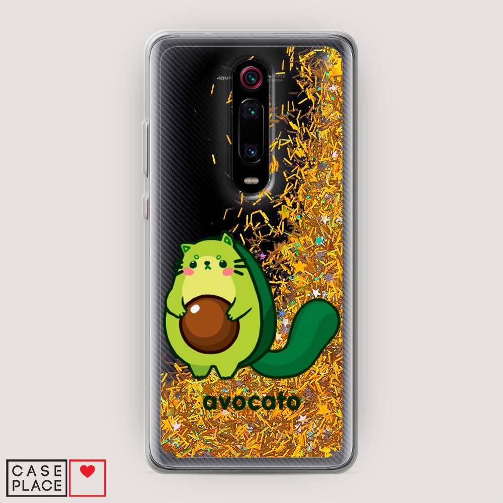 

Жидкий чехол с блестками "Avocato" на Xiaomi Redmi K20, 35590-1