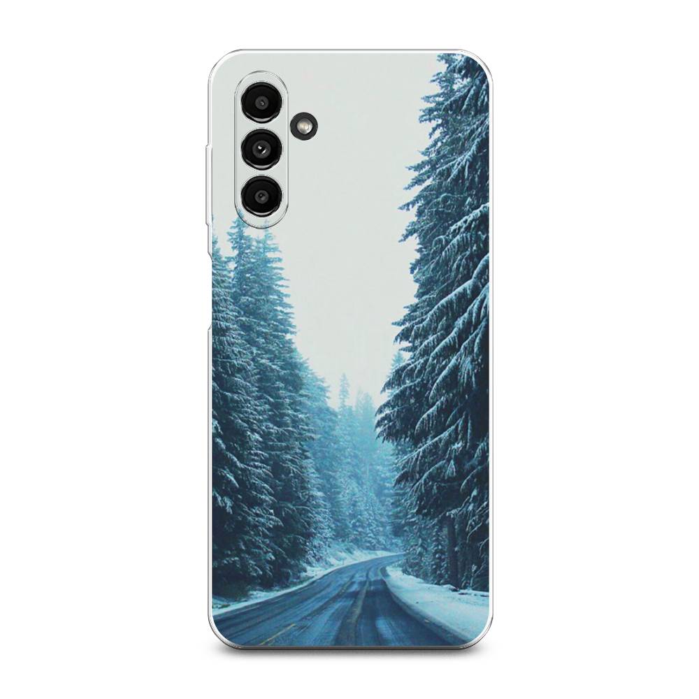 

Чехол на Samsung Galaxy A14 5G "Зима 9", Бежевый;голубой;черный, 2107250-2
