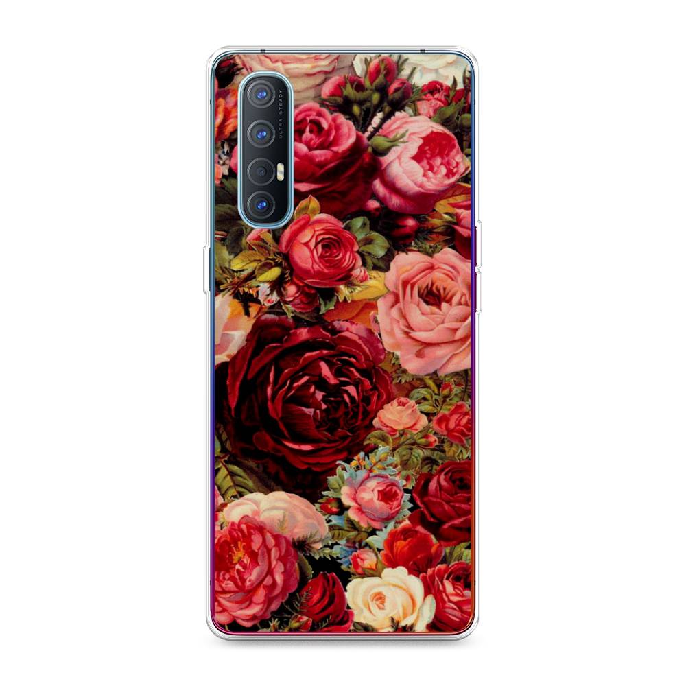 

Чехол Awog "Розы винтажные" для Oppo Reno 3 Pro, 252550-8