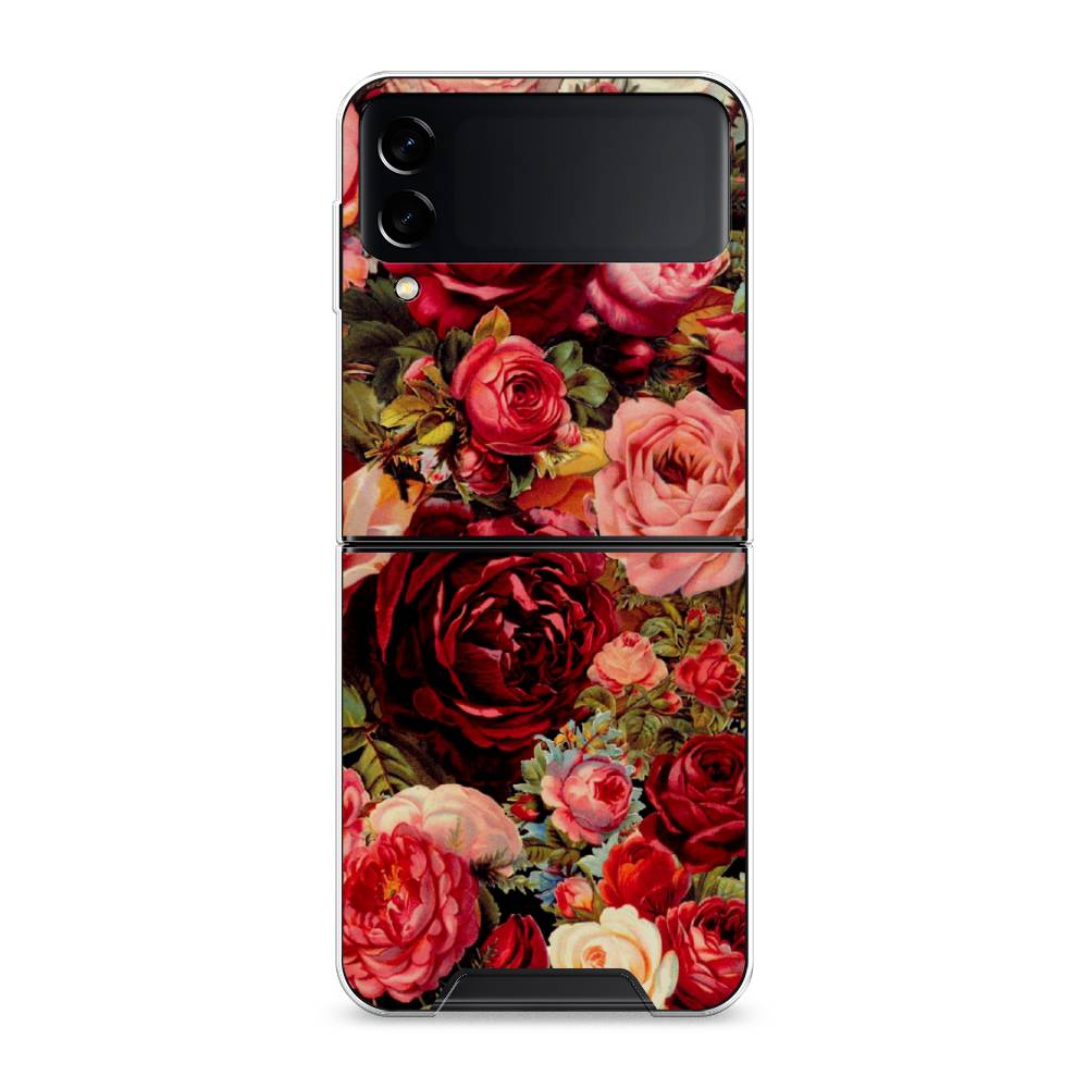 

Чехол Awog на Samsung Galaxy Z Flip 3 / Самсунг Z Flip 3 "Розы винтажные", 2103750-8