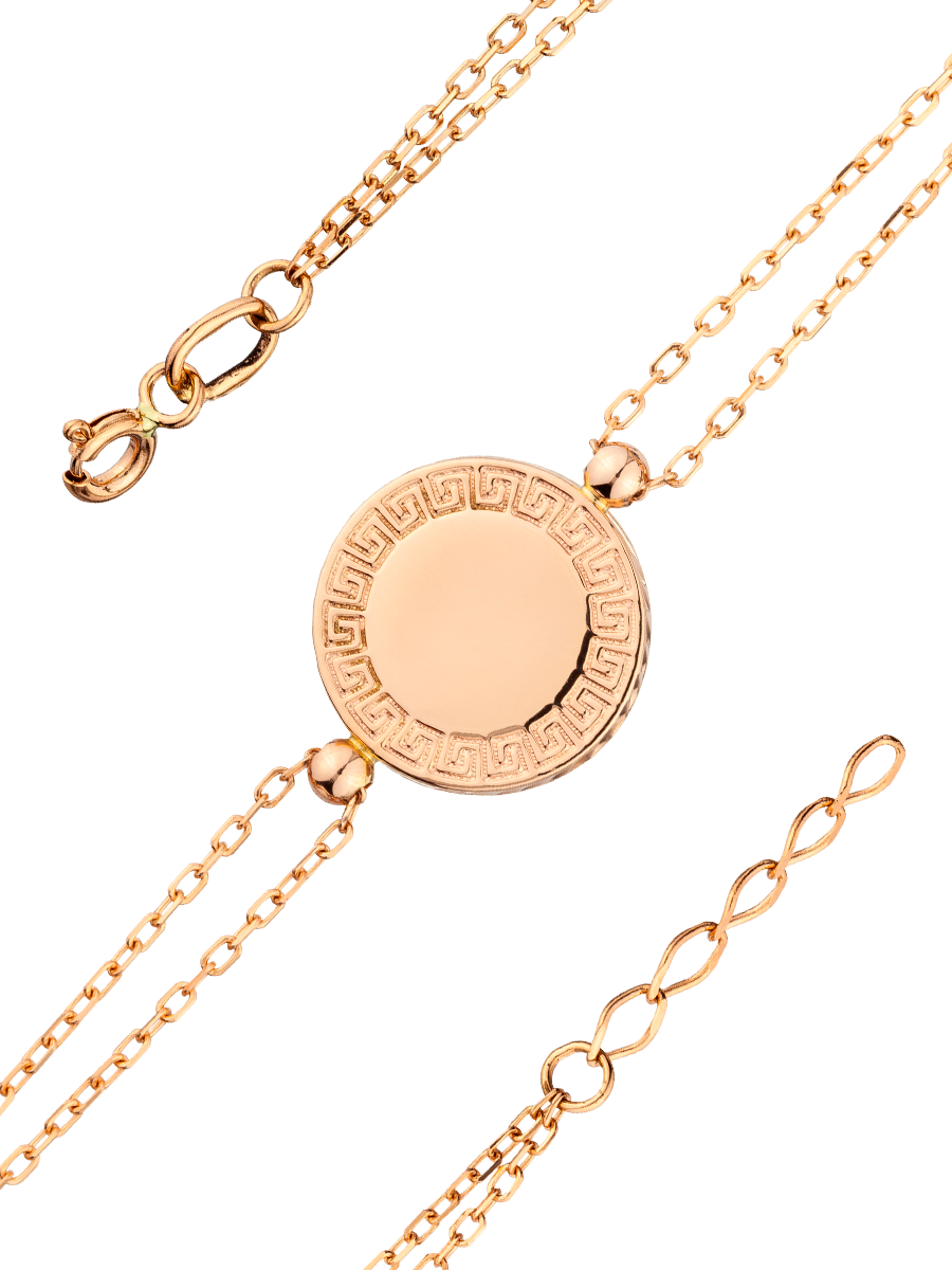 Браслет из золота р. 18 UVILERS ZS97280