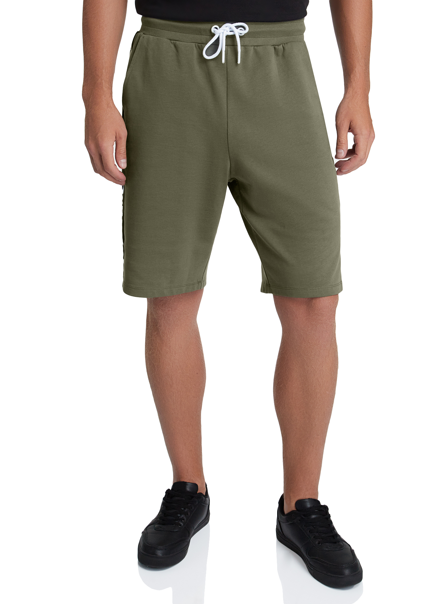 Повседневные шорты мужские oodji 5L270019I-1 зеленые XL
