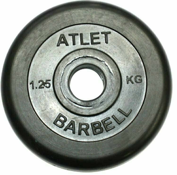 фото Диск для штанги mb barbell mb-atletb 1,25 кг, 26 мм