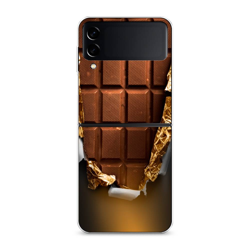 

Чехол Awog на Samsung Galaxy Z Flip 3 / Самсунг Z Flip 3 "Шоколадка", 2103750-10