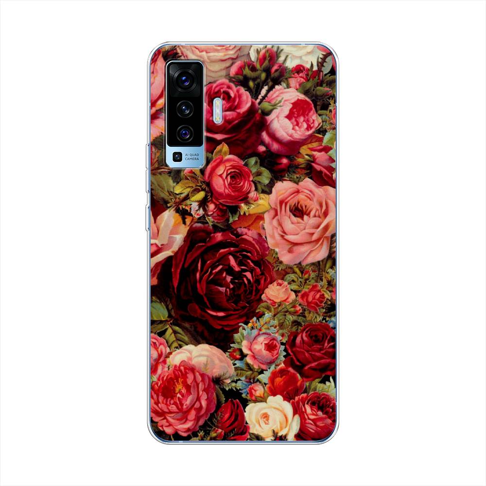 

Чехол Awog "Розы винтажные" для Vivo X50, 262250-8