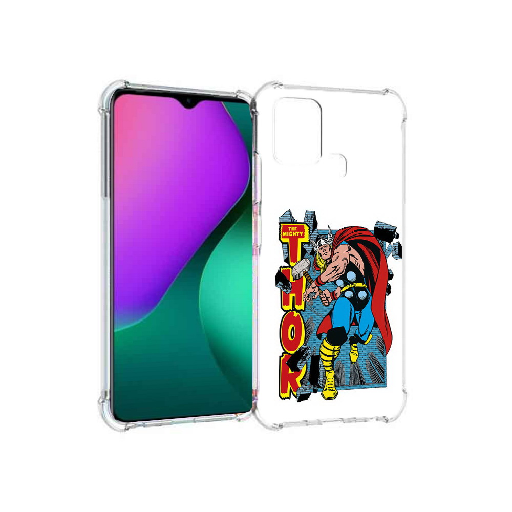 

Чехол MyPads Tocco для Infinix Hot 10 Play тор комикс, Прозрачный, Tocco