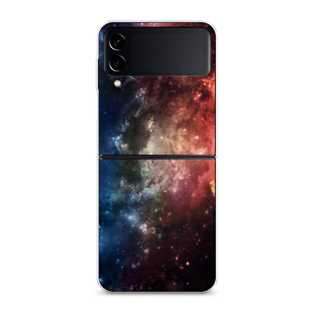 

Чехол Awog на Samsung Galaxy Z Flip 3 / Самсунг Z Flip 3 "Космос", Синий;бежевый;красный, 2103750-4