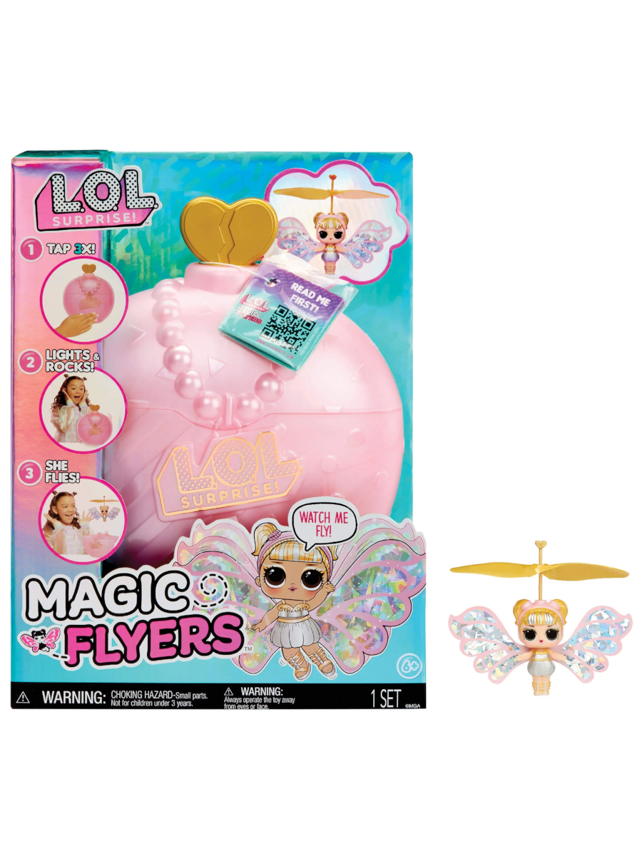 Летающая кукла L.O.L. Surprise! Magic Flyers Sky Starling 593539 herma наклейки magic маленькие монстры с глазками
