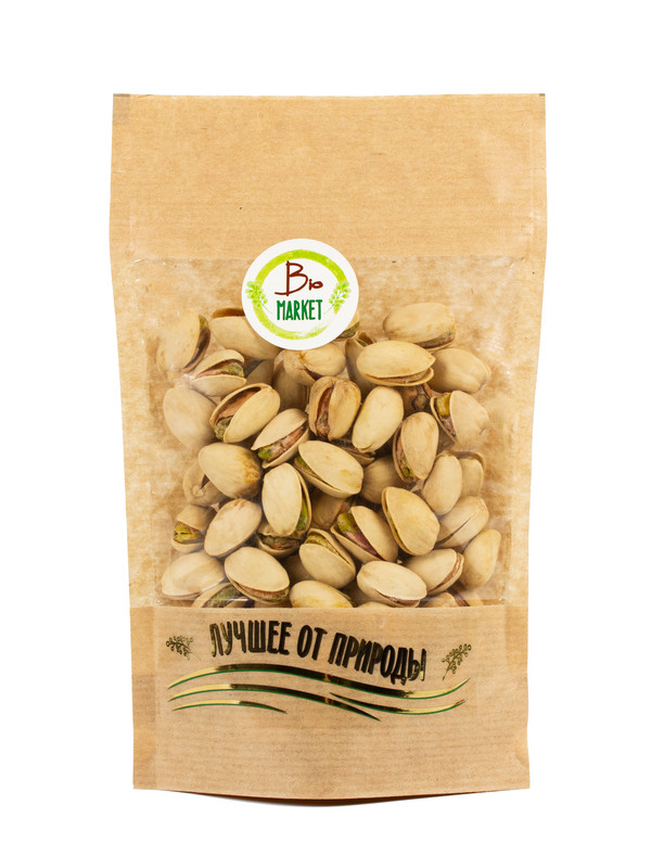 

Фисташки жареные соленые Bio Market, 130 гр. .