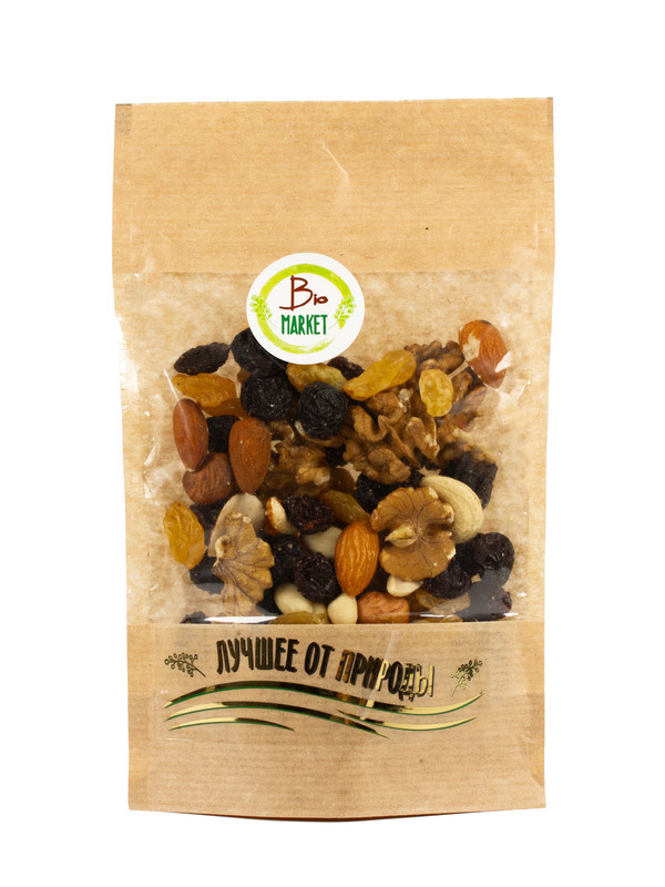 

Фруктово-ореховая смесь Bio Market "Орешки" 130 гр.