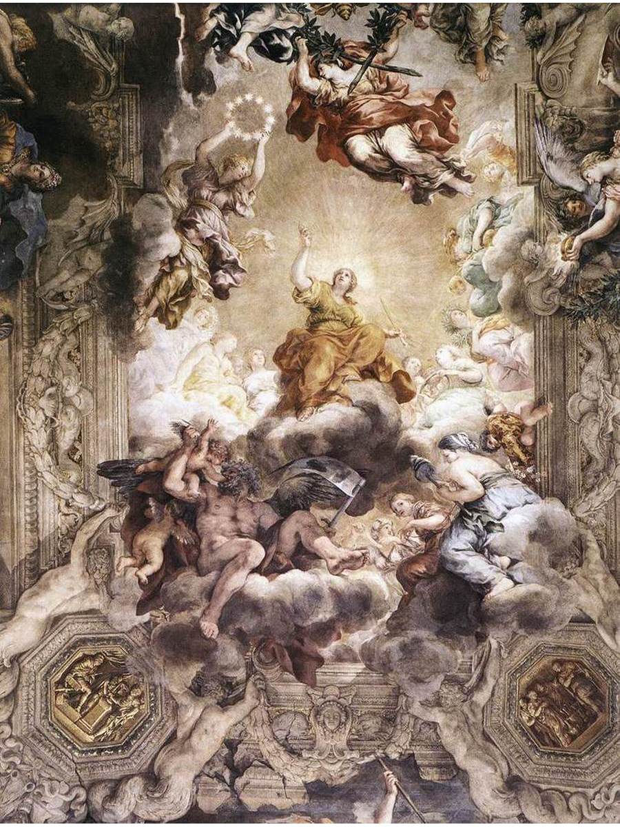 

Постер DRABS A2 Пьетро Берреттини The Triumph of Divine Providence detail