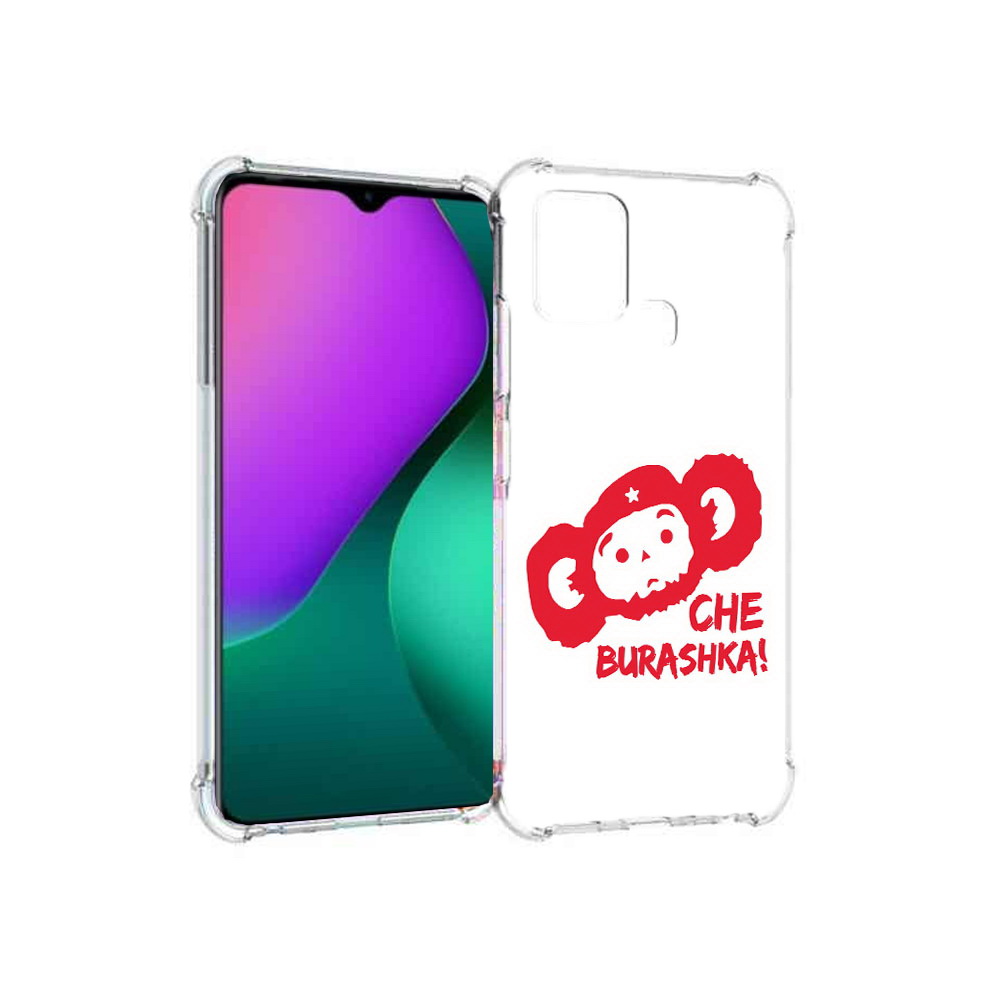 

Чехол MyPads Tocco для Infinix Hot 10 Play чебурашка, Прозрачный, Tocco