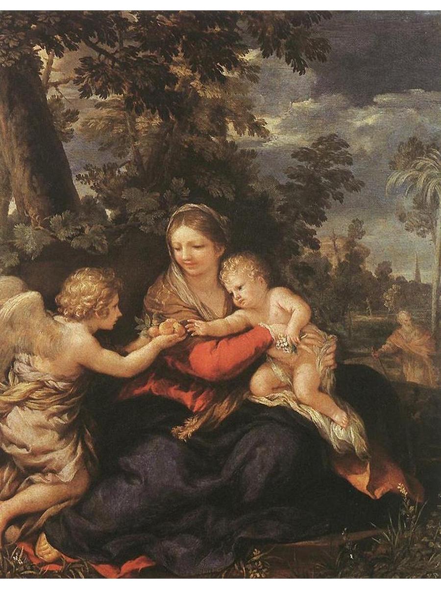 

Постер DRABS A2 Пьетро да Кортона Holy Family Resting on the Flight to Egypt