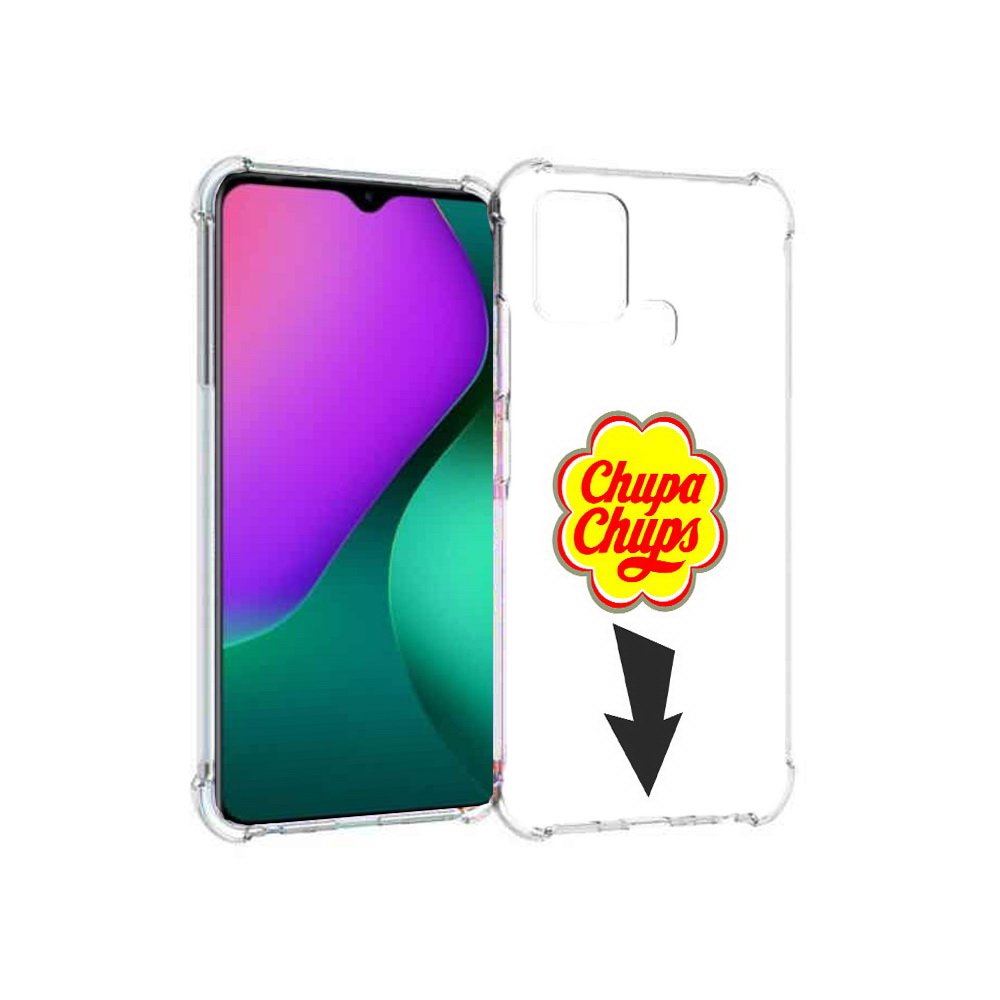 

Чехол MyPads Tocco для Infinix Hot 10 Play чупа чупс, Прозрачный, Tocco