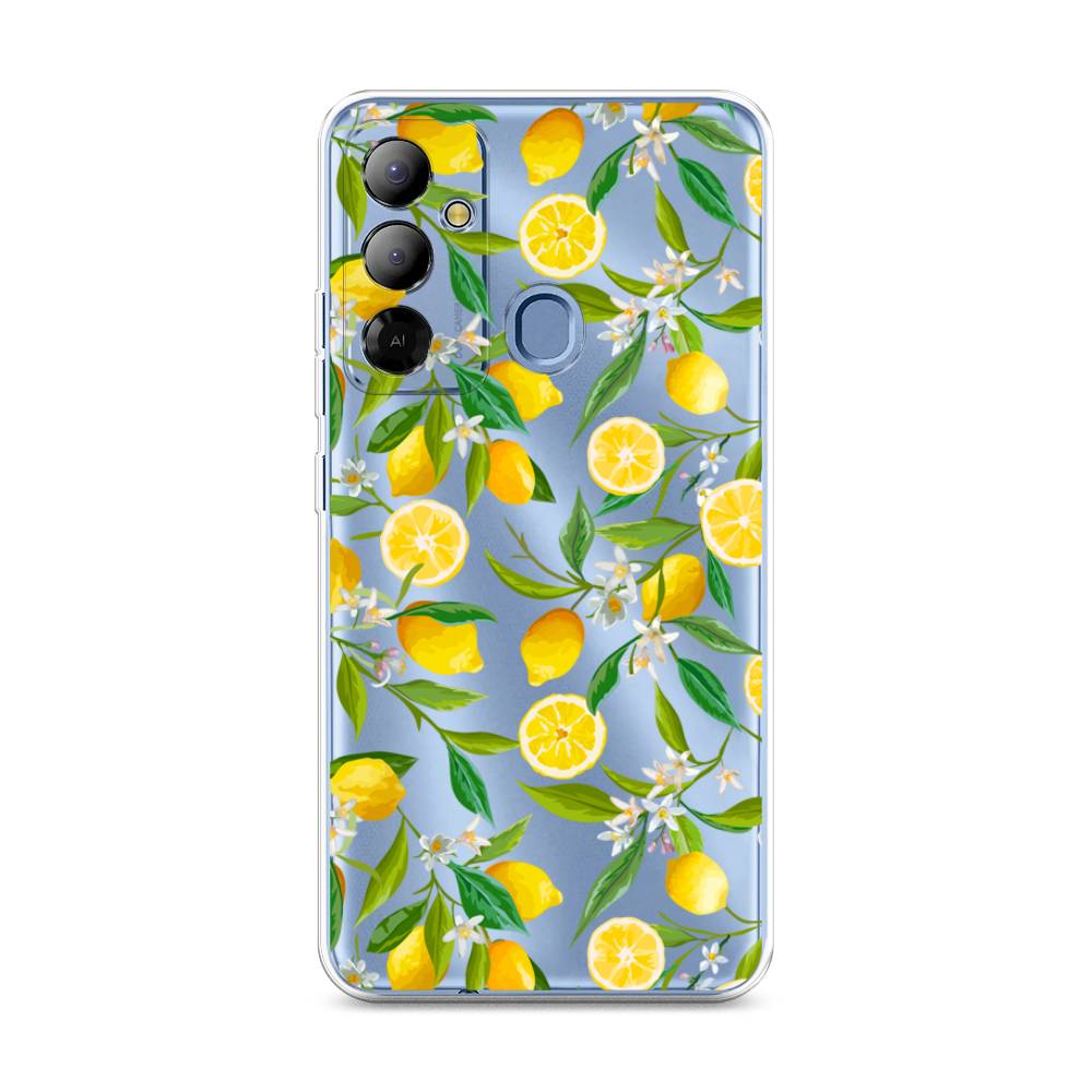 

Чехол Awog на Tecno Pop 6 Go "Сочные лимоны", Желтый;белый;зеленый, 302950-10
