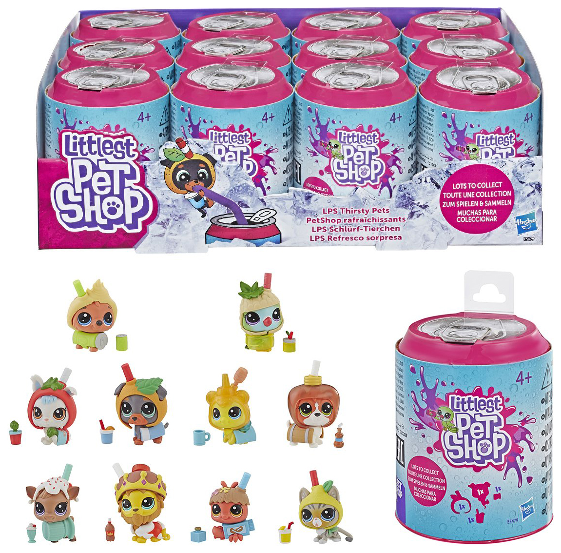 фото Игровой набор hasbro littlest pet shop e5479 4 предмета