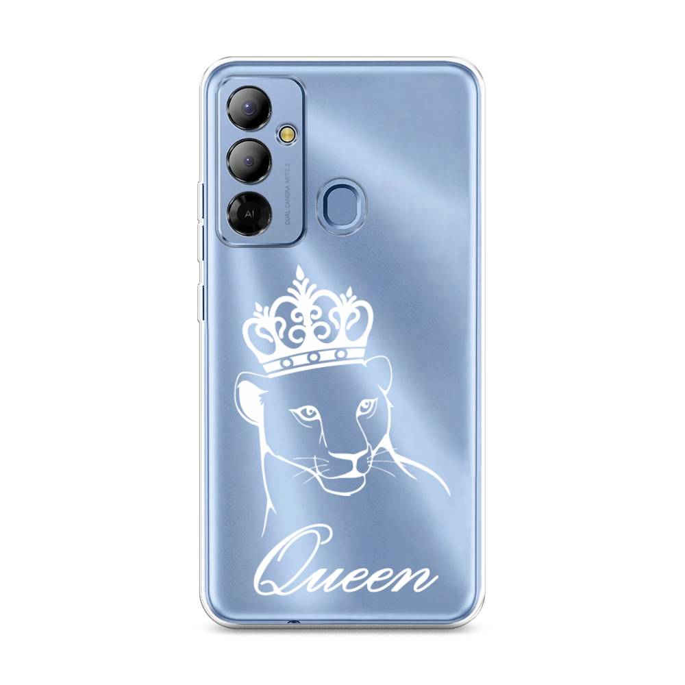 

Чехол Awog на Tecno Pop 6 Go "Львица королева", Бежевый;прозрачный, 302950-7