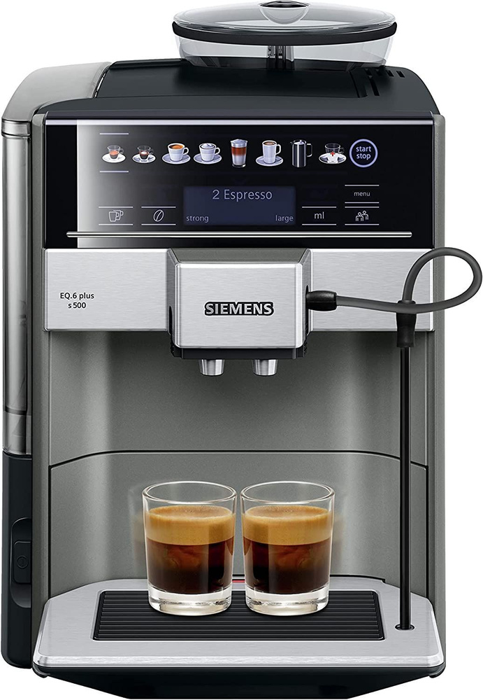 

Автоматическая кофемашина Siemens TE655203RW, серебристый