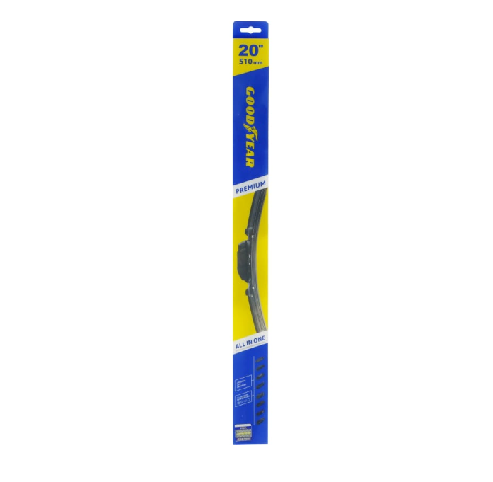 

Щетка Стеклоочистителя 510 Мм Бескаркасная 1 Шт Goodyear Premium Gy000440 GOODYEAR GY00044