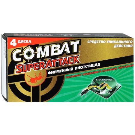 фото Ловушки домики от муравьев combat super attack, 4 шт.