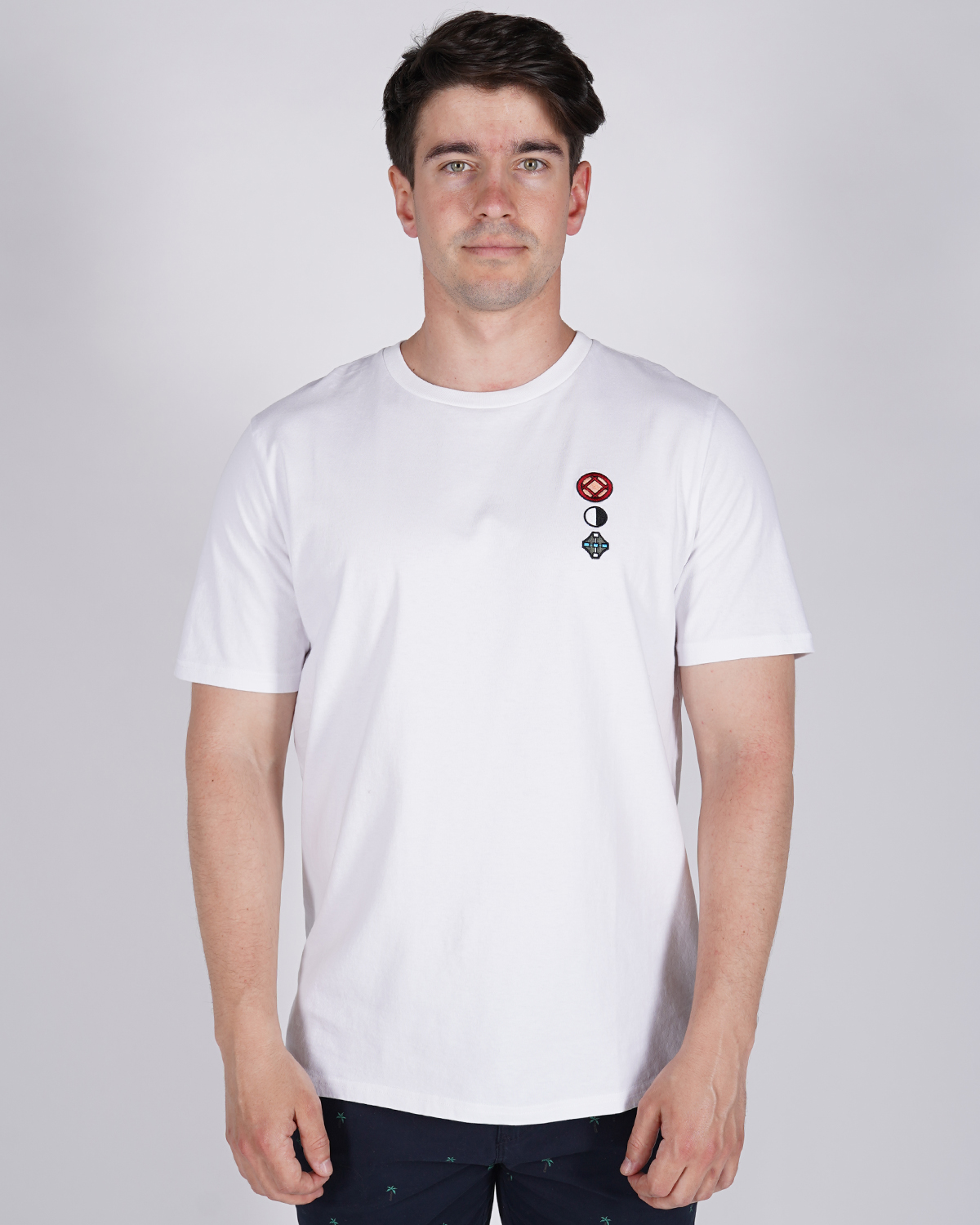 

Футболка мужская Qwentiny QW s1223 белая 2XL, Белый, QW s1223
