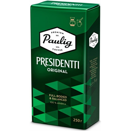 

Кофе молотый Paulig presidentti original 250 г